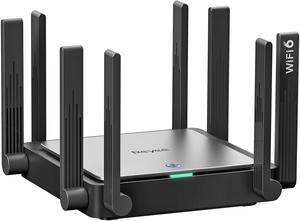 Reyee WiFi 6 Router AX3200 Wireless Internet High Speed Smart Router with 8 Omnidirectional Antennas, Dual Band Gigabit Computer Router Mesh Support for Homes up to 3000 Sq. ft. - E5