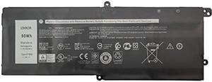 IZKROR DT9XG 90Wh Battery Replacement for Dell Alienware Area-51m R1 / Alienware Area-51m R2 / Alienware ALWA51M ALWA51M-D1968W ALWA51M-D1733B ALWA51M-D1741DB Series Laptop 07PWKV 0KJYFY 11.4V