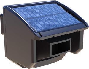Extra Solar Wireless Outdoor Weatherproof Motion Sensor/Detector for HTZSAFE Alarms-1/4 Mile Wireless Transmission Range-Up to 50FT Sensor Range 3 Adjustable Sensitivities