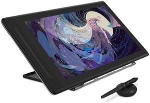 HUION KAMVAS Pro 16 2.5K QHD Drawing Tablet with Screen QLED Full-Laminated Graphics Tablet with Battery-Free Pen, 15.8-inch Digital Art Tablet Compatible with Mac, PC, Android & Linux
