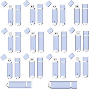 8GB USB Flash Drive 100 Pack 8GB Bulk Pack Thumb Drive 100 Pack 8GB Bulk USB Flash Drives Pen Drive USB Memory Stick USB2.0 Flash Drive 8GB lcwamy(White, no Logo)