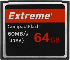 Extreme 64GB Compact Flash Memory Card UDMA Speed Up to 60MB/s SLR Camera CF Card