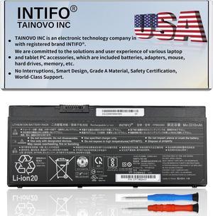 INTIFO 50Wh FPB0338S Laptop Battery Compatible with Fujitsu LifeBook T937 T938 T939 E548 E549 E558 E559 U747 U748 U749 U757 U758 U759 FPCBP529 FPCBP531 FMVNBP247 FMVNBP248 [14.4V 3490mAh 4-Cell]