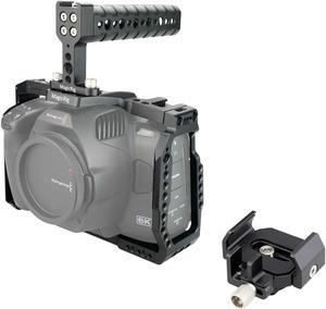 MAGICIRG Cage Kit for BMPCC 6K Pro + SSD Mount Bracket for Samsung T5 /T7 SSD