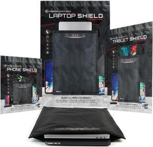 Mission Darkness Non-Window Faraday Bag Collection Includes Phone, Tablet, and Laptop Size Bags - RF Shielding, Signal Isolation, EMF Reduction, EMP Protection, Anti-Tracking Hacking Spying