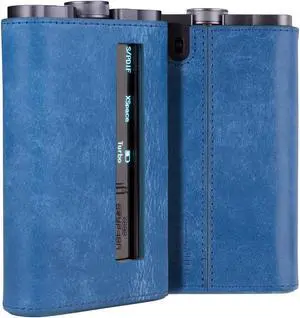 Miter Case for iFi Audio xDSD Gryphon Pro / Gryphon dac , Handmade Italy Pueblo Leather Case Cover for GryphonPro (Blue)