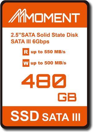 MMOMENT MS13 480GB SATA III 6Gb/s 2.5 Inch Internal Solid State Drive SSD - up to 550MB/s