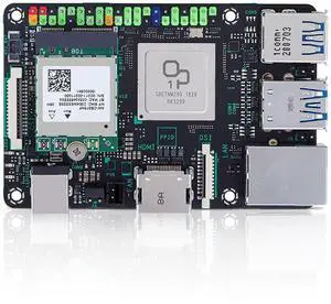 Tinker Board 2S 6-Core 2.0 GHz Rockchip RK3399 Single Board Computer 4GB RAM 16GB eMMC Storage GB LAN Wi-Fi & Bluetooth 5.0 GPIO Connectivity Support 4K Dual-Display