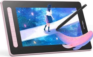 XPPen Drawing Tablet with Screen, 12 inch Graphics Tablets Artist 12 2nd, Digital Drawing Pad with X3 Stylus,127% sRGB Full Laminated Drawing Monitor Display for Art Design & Video Editing (Pink)