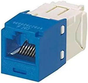 Panduit CJ688TGBU-24 UTP Jack Module (Pack of 24), Blue