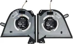 CPU GPU Cooling Fan for ASUS Zephyrus G15 GA503QC GA503QE GA503QM GA503QR GA503QS Zephyrus M16 GU603HE GU603HM GU603HR 12V 1A FN22 13NR04J0T04211 DFSCK221051824 FN23 13NR04J0T03211 DFSCK221151812