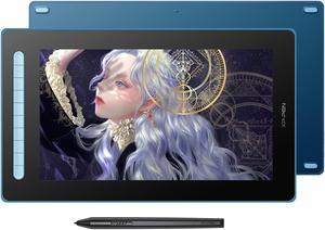 XPPen Artist16 2nd Drawing Pen Display with Battery-Free X3 Stylus and 10 Customized Hot Keys, Full-Laminated Digital Art Tablet for Mac, Windows, Chromebook, Android(127% sRGB,15.4" Blue)
