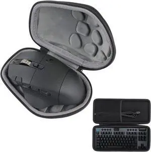 co2CREA Hard Case for Logitech G604 Mouse + G915 TKL Keyboard