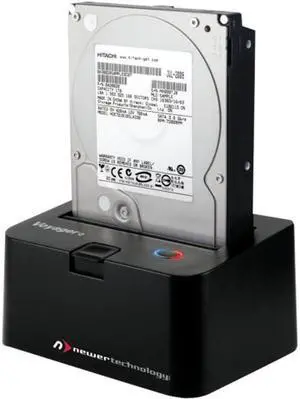 NewerTech Voyager S3, 0GB Drive Dock Enclosure, USB 3.0 Interface, SATA 6Gb/s, (NWTU3S3HD), For hot-swapping 2.5 and 3.5 inch drives
