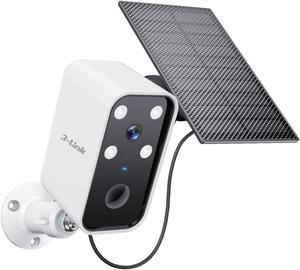3-Link Solar Camera Outdoor Wireless, Battery Security Cameras with Solar Panel for Home Security, No Monthly Fee, Spotlight, Motion Detection Alert, Night Vision, Works with Alexa, 2.4G Wi-Fi Only