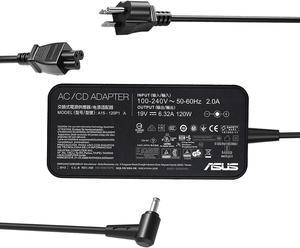 120W Laptop Power Charger for Asus ZenBook Compatible ZenBook Flip Q547FD Q547FD BI7T9 Q537FD Q537FD-B17T7 ZenBook 15 UX534FT UX534FT-DB77 UX534FTC-XH77 19V 6.32A AC Adapter Power
