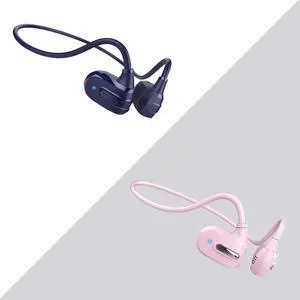 BANIGIPA Kids Headphones, Open Ear Headphones Comfortable for Teens Child Boys Girls, Wireless Bluetooth 5.3 Headset w/Mic for School/Tablet/Travel, 13g Ultra-Light, Protect Hearing, 10H Playtime