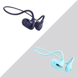 BANIGIPA Kids Headphones, Open Ear Headphones Comfortable for Teens Child Boys Girls, Wireless Bluetooth 5.3 Headset w/Mic for School/Tablet/Travel, 13g Ultra-Light, Protect Hearing, 10H Playtime