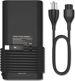 Replacement for Dell 90W USB C Type C Slim AC Adapter for Dell Latitude 3400,3500, 5289,5300 2in1,7400 2in1,7300, 7390 2in1, 7200 2in1,9410 2-in-1,9510,0TDK33 LA90PM170 DA90PM170 DA65NM170