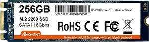 MMOMENT MS23 256GB M.2 2280 SATA III 6Gb/s Internal Solid State Drive SSD (up to 500MB/s)