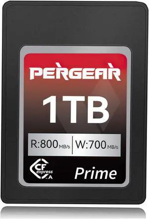 Pergear 1TB VPG200 CFexpress Type A Memory Card, Up to 800MB/s Read Speed & 700MB/s Write Speed for Sony Alpha Sony FX Cameras, Up to 8K RAW for Video/Photo,Compatible for Sony Alpha Sony FX Cameras