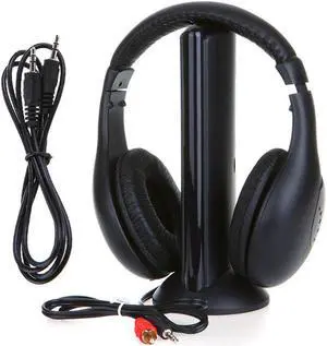 SmartEra HiFi Wireless RF Headphones for FM Radio,Monitor,MP3,PC,TV,Audio Mobile Phones