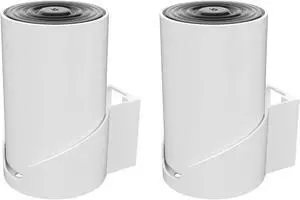 SONGCHEER Router Shelf Wall Mount for Tp Link Deco X68 XE75 XE75 Pro AXE5400 Deco Mesh WiFi 6E WiFi Router Holder Stand Bracket Shelf Cable Organizer with Screw Mounting Kit (White-2pack)