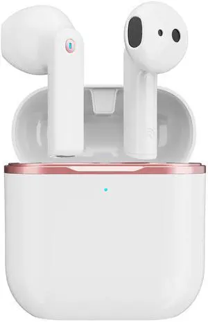 Wireless Earbuds Bluetooth Earbuds Wireless Headphones IPX5 Waterproof Earphones Noise Cancelling Headset Deep Bass Long Battery Bluetooth Headphones with Mic for iPhone Android