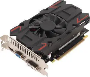 VBESTLIFE HD6770 4GB Graphics Card, DDR5, 128bit, PCI Express 2.0 16X, 775/4800MHz, 2560x1600, PC Gaming Video Card with , DVI I and VGA Ports (HD6770 4GB DDR5)