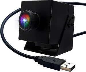 IEights 4K HDMI USB Camera Wide Angle Webcam for Computer 4K 30fps PC Camera Mini UVC USB2.0 Lightburn Camera for Laser Engraver 2X Digital Zoom USB Security Camera for Laptop Raspberry Pi Jetson Nano
