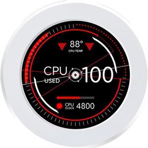 2.1" AIO Display Screen Upgrade Kit LCD Screen CPU Temp Monitor for CPU Liquid Cooler.