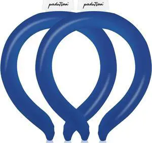 2PCS Neck CoolingTube, Reusable Ice Coolers Wearable Body CoolingProducts, Neck Coolers for HotWeather (Navy Blue)