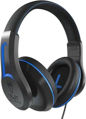 ThinkWrite Technologies TWT Audio Duro, TW200 | Premium Over-Ear Noise Reducing Wired Headphones (3.5mm Jack)