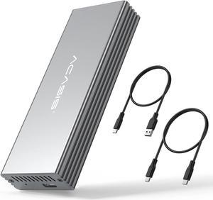 ACASIS USB C 3.0 SSD Enclosure for Narrow Apple Flash SSDs MacBook Air from 2010 to 2011 Portable Storage Enclosure Compatible with M.2 Nvme SSD with Adapter