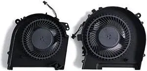 CyanWind CPU & GPU Fan for HP OMEN 15-dh 15t-dh000 15t-dh100 15-dh1070wm 15-dh1019nr 15-dh1059nr 15-dh1050nr 15-dh1054nr 15-dh1060nr 15-dh1087nr TPN-C143 L64445-001 L57330-001 L57329-001