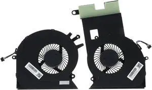 Replacement CPU & GPU Cooling Fan for HP Omen 17.3" 17-an 17-an120nr 17-AN010CA 17-AN012DX 17-AN013TX TPN-Q195 Series 931576-001 931577-001