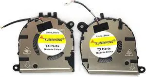 TXLIMINHONG New Compatible CPU and GPU Cooling Fan for HP EliteBook x360 1040 G7 14" ND35C05-19J17 ND35C06-19J18 EG50040S1-1C251-S9A EG50040S1-1C241-S9A DC5V