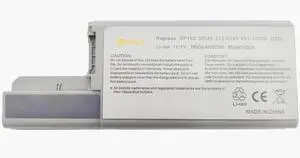 GHU New Battery 87 WH Replacement for CF623 DF192 MM165 WN979 312-0538 Compatible for Latitude D531 D820 D830 M4300 CF623 CW666 CW674 DF230 DF249 FF231 FF232 Fit GR932 GX047 HR048 HX306 JT784