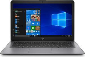 HP Stream 14-inch HD 64GB eMMC Celeron N4020 (4GB RAM, SD Card Reader, Windows 10 Home S) Brilliant Black, 14-cb174wm