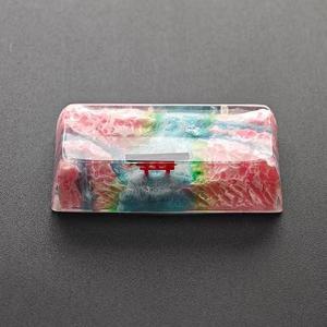 Custom Keycaps - Cherry Torii Shine Through Keycaps Resin 2.25U Artisan Keycaps for Shift Enter Handmade Translucent Keycaps for Mechanical Keyboard Keycaps (Sakura Torii- 2.25U for Shift Enter)