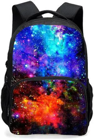 CAIWEI backpack teen, Universe Space TrendyMax Galaxy Pattern Backpack Cute for School (Starry sky)