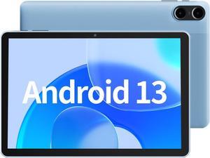 2024 10.1 inch Android 13 Tablets, Octa-Core Processor, 8GB RAM 64GB ROM 512GB Expanable , 6000mAh Battery, HD IPS Touch Screen, 5G/2.4G WiFi6, Bluetooth 5.0, Split Screen, Widget Support (Blue)