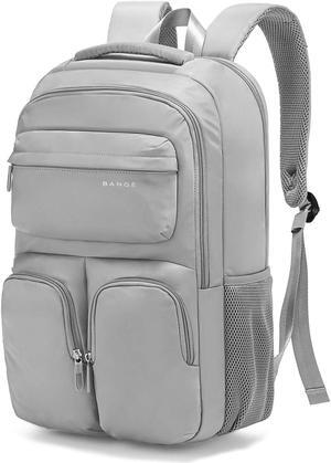 FUTURE AESTHETICS Travel Backpack for Women, men, College Backpack Bag, Hiking Backpack,Waterproof Carry On Backpack Business Backpack (Grey)