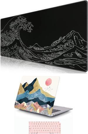 iCasso Gaming Mouse Pad, Mousepad, XXL Large, and Case for MacBook Air 13 Inch Case 2018-2020 Release A2337 M1/A1932/A2179