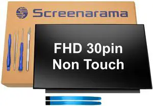 SCREENARAMA New Screen Replacement for Lenovo IdeaPad 3 15ITL6 (30pin, NOT a Touchscreen) FHD 1080p IPS Matte LCD LED Display with Tools