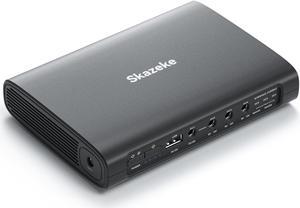 Skazeke Mini UPS Uninterrupted Power Supply 20000mAh Lithium ion Backup Battery with DC 12V/9V/5V/6A Output for Wireless Router, Modem, LED Light, CCTV Camera, Smartphone and More