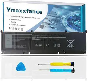 Vmaxxfanee 69KF2 86Wh Laptop Battery Replacement for Dell Precision 5560 5550 XPS 15 9500 9510 Alienware M17(R3 R4) M15 (R3 R4 R5 R6 R7) Vostro 7510 7610 Series 7167mAh