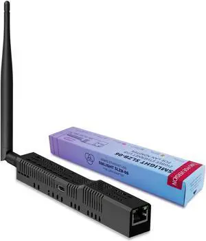 SMLIGHT SLZB-06 No Poe - Zigbee 3.0 to Ethernet,USB,and WiFi Gateway Coordinator with PoE,Universal Zigbee USB Gateway for Home Assistant/ Zigbee2MQTT/ZHA,Wireless Zigbee 3.0 USB Adapter