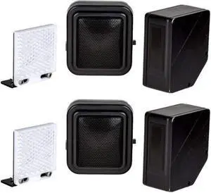 Seco-Larm E-931CS22RFCQ Wireless Entry Alert System (2 Pack) For Monitoring a Driveway or Use as an Entrance Indicator, Up to 22 Feet Sensing Range, Up to 328 Feet Wireless Transmission Range