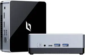 CyberGeek Nano A1 Small PC Intel 12th Alder Lake N100 (up to 3.4GHz), Mini Desktop Computer 8GB DDR4 RAM 256GB PCIe SSD, Tiny PC with 4K Dual HDMI/USB3.0/WiFi 6/BT5.2/RJ45/VESA for School Home Office